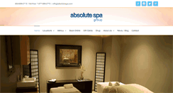 Desktop Screenshot of absolutespa.com